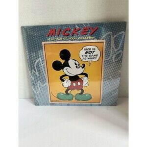 Walt Disney Mickey Mouse Nice is NOT The Same As Wimpy 2006 16 Month Calendar